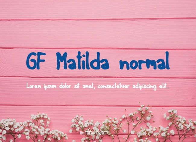 GF Matilda normal example